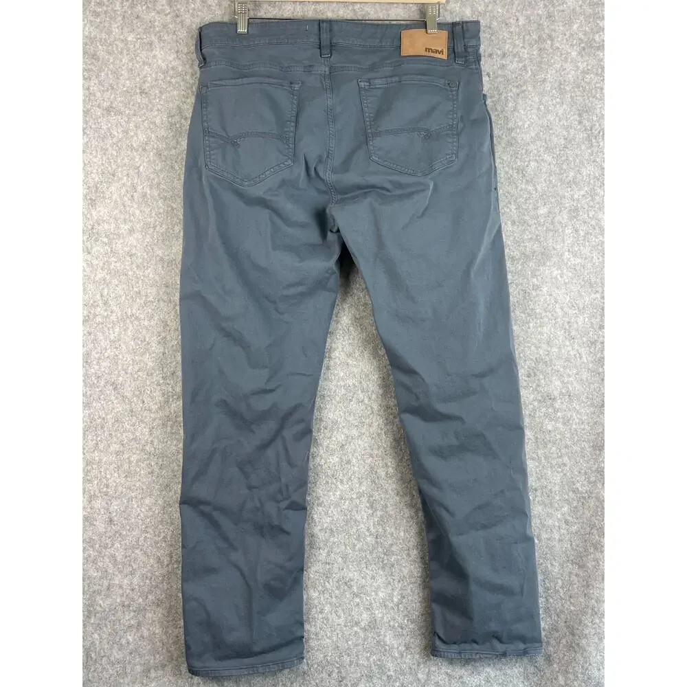 Mavi Zach Straight Leg Pants‎ Mens 36x30 Blue Stretch Casual